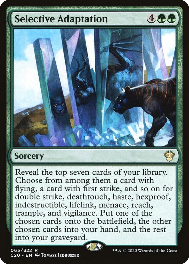 0065 Selective Adaptation R Commander 2020
