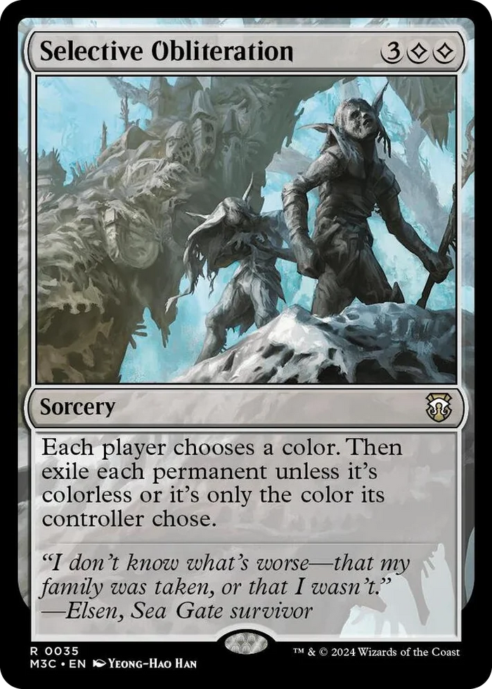 0035 Selective Obliteration R Commander: Modern Horizons 3