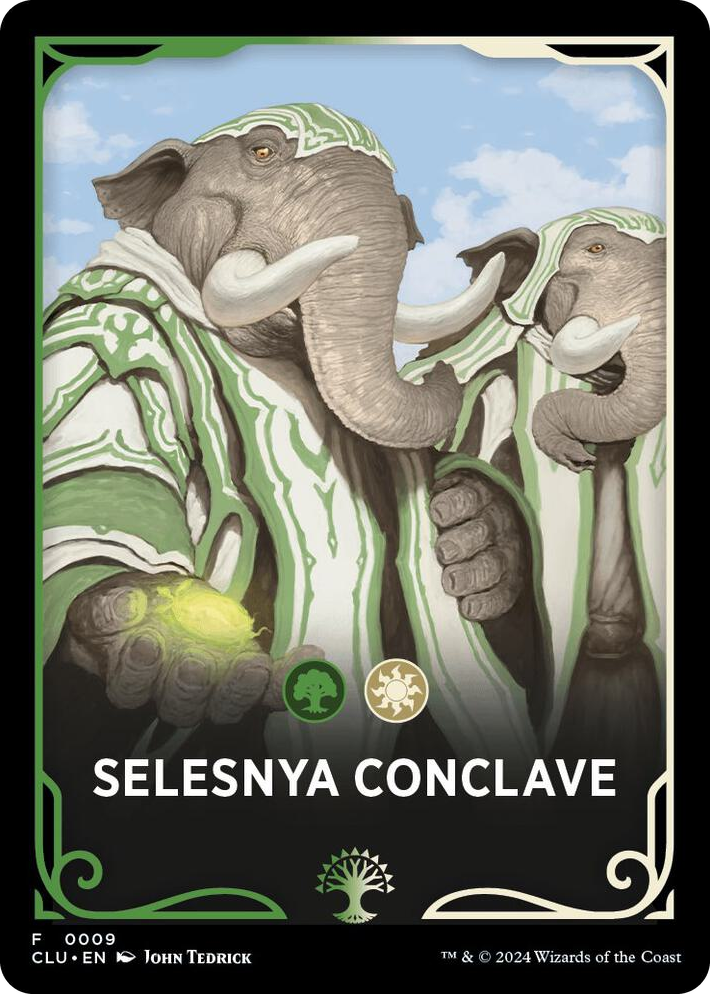 0009 Selesnya Conclave Theme Card T Ravnica: Clue Edition