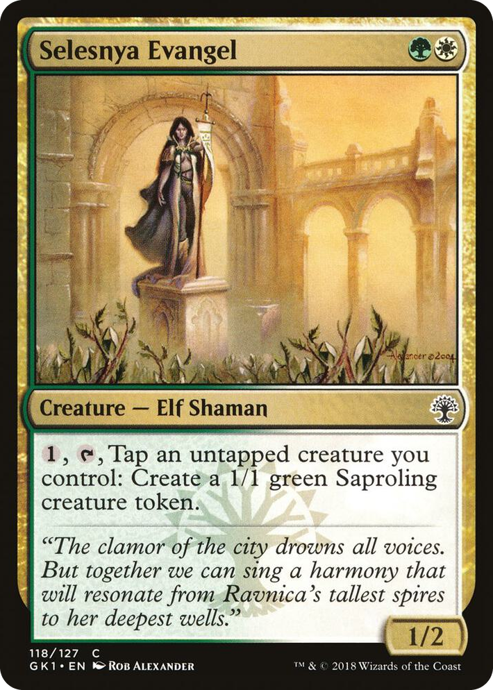 0118 Selesnya Evangel C Guilds of Ravnica: Guild Kits