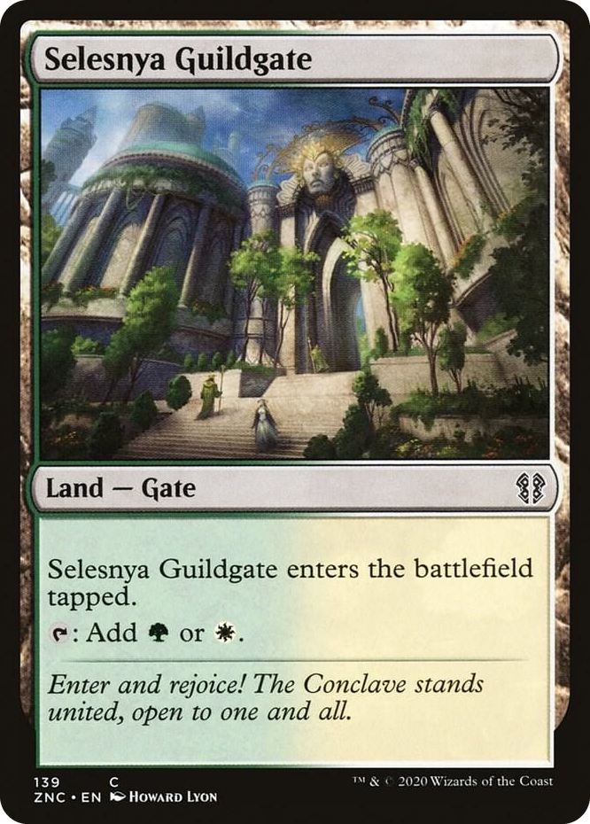 0139 Selesnya Guildgate C Commander: Zendikar Rising