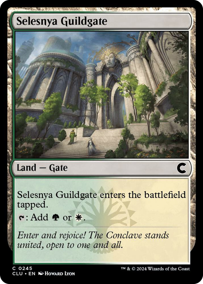 0245 Selesnya Guildgate C Ravnica: Clue Edition