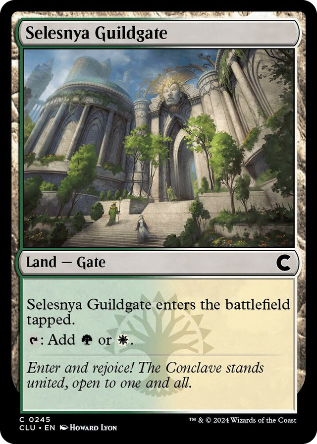 0245 Selesnya Guildgate C Ravnica: Clue Edition