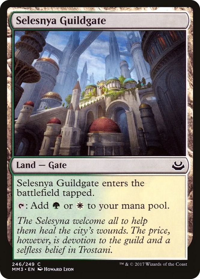Selesnya Guildgate #246 C - Modern Masters 2017 Pokemon card
