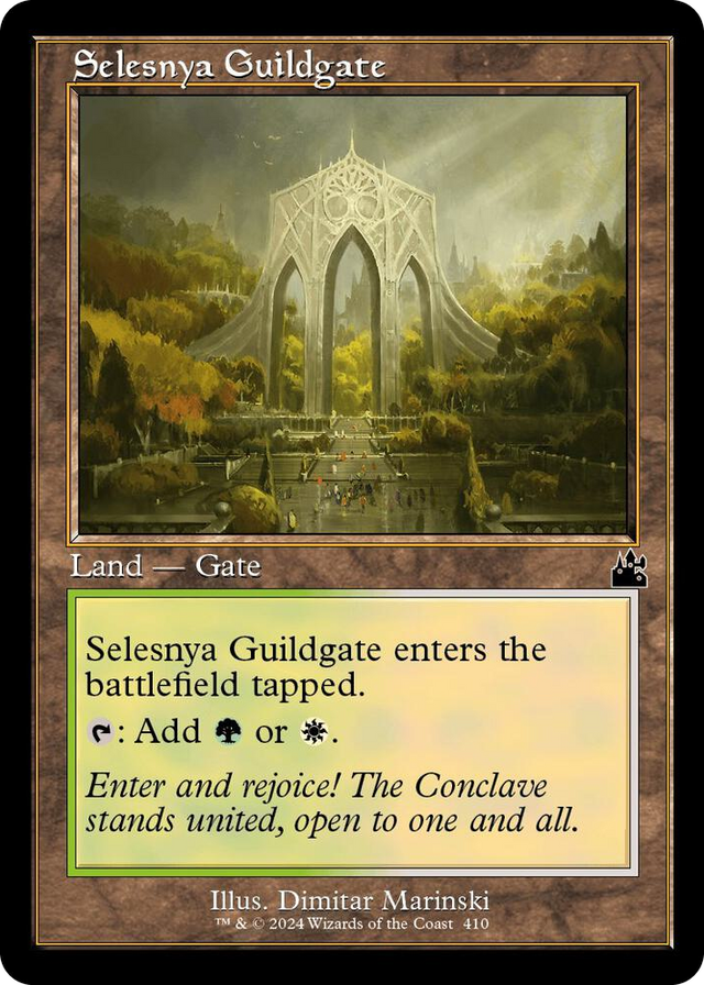 0410 Selesnya Guildgate (Retro Frame) C Ravnica Remastered