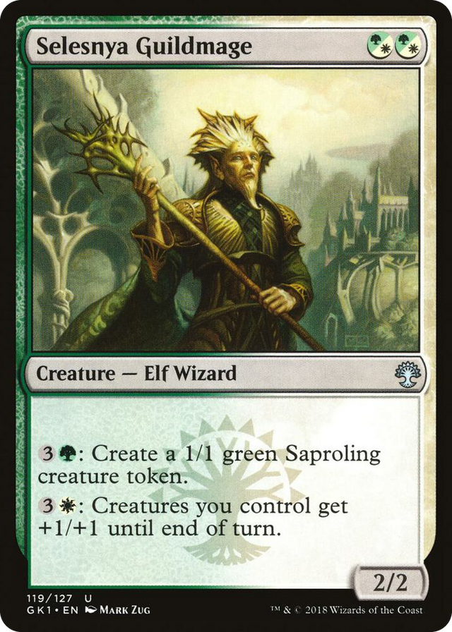 0119 Selesnya Guildmage U Guilds of Ravnica: Guild Kits