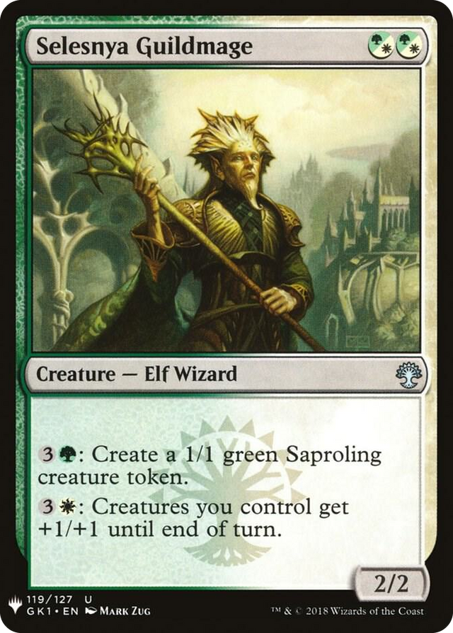 0119 Selesnya Guildmage U The List Reprints