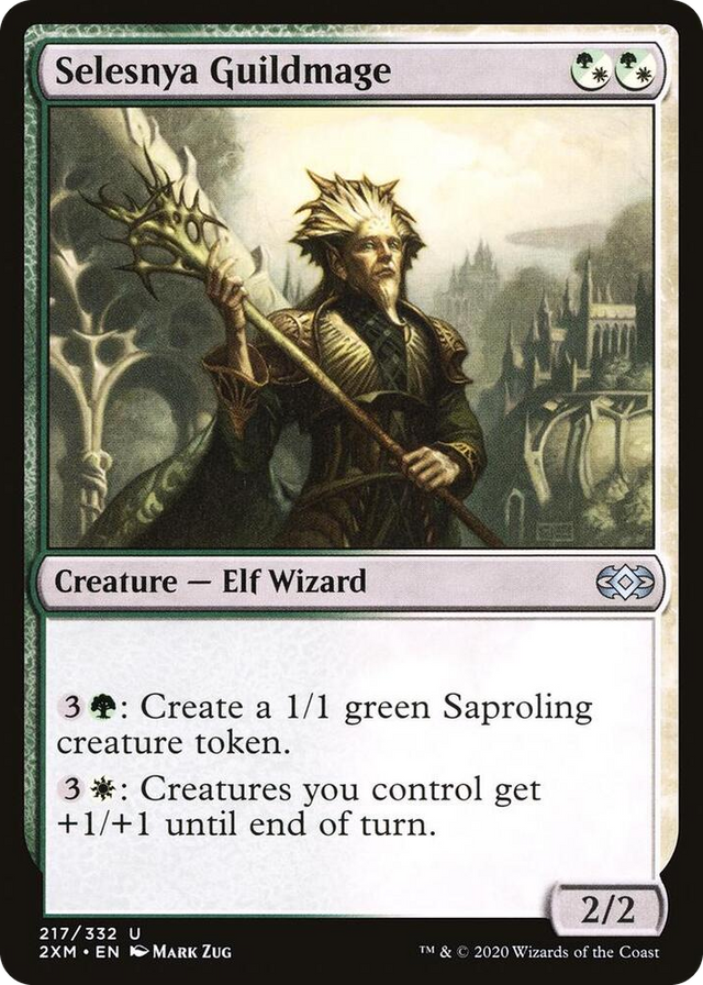 0217 Selesnya Guildmage U Double Masters