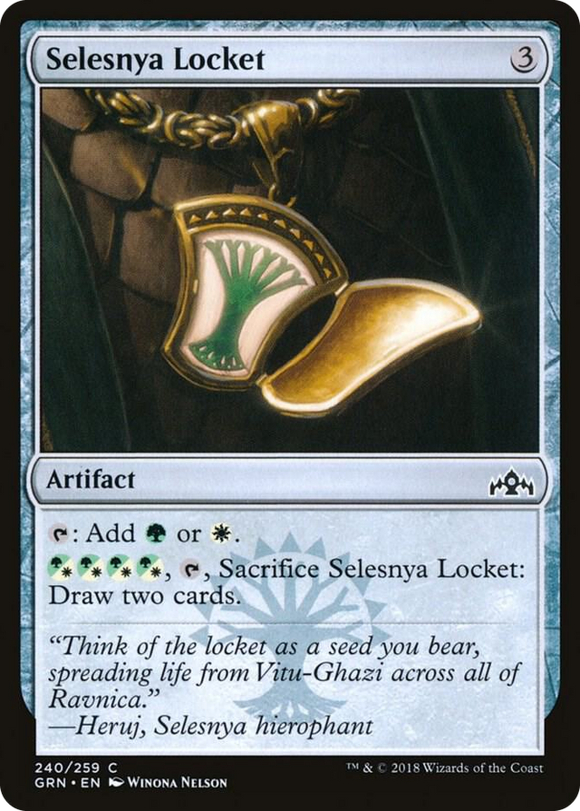 0240 Selesnya Locket C Guilds of Ravnica