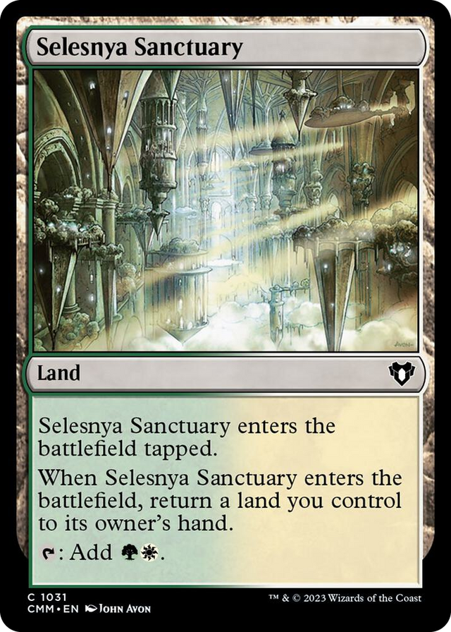 1031 Selesnya Sanctuary C Commander Masters
