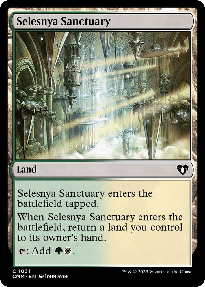1031 Selesnya Sanctuary C Commander Masters
