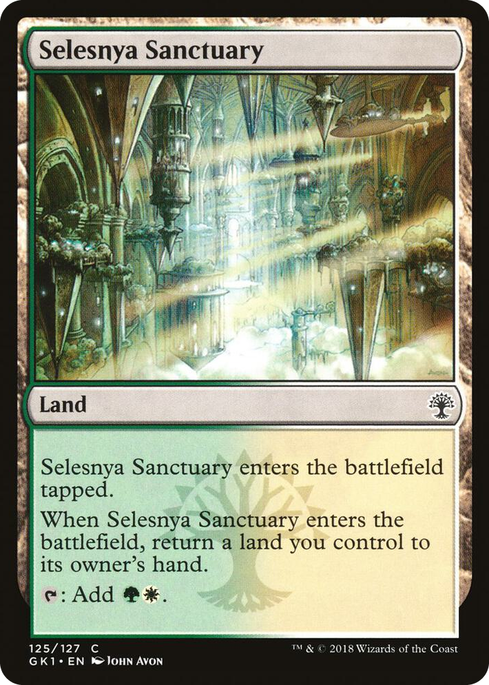 0125 Selesnya Sanctuary C Guilds of Ravnica: Guild Kits