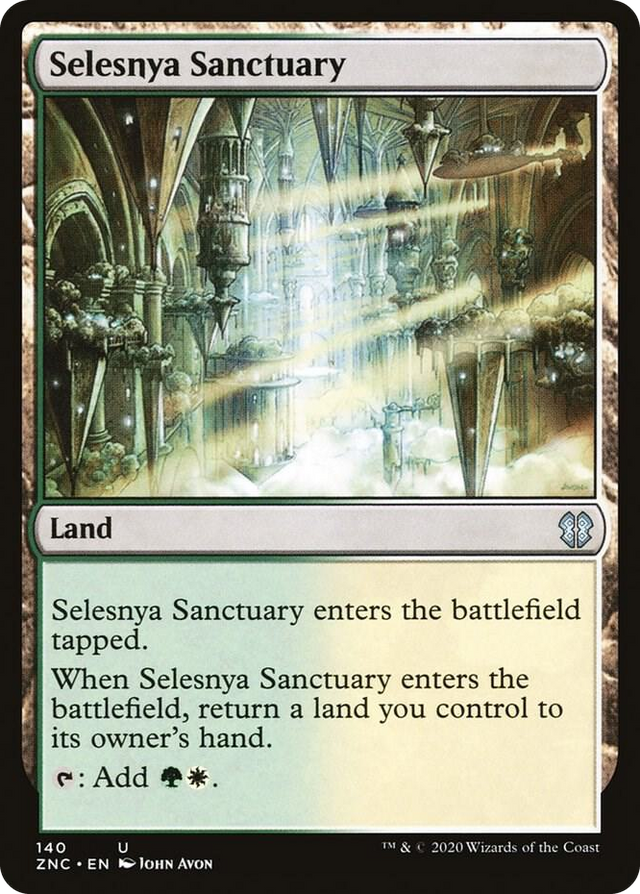 0140 Selesnya Sanctuary U Commander: Zendikar Rising
