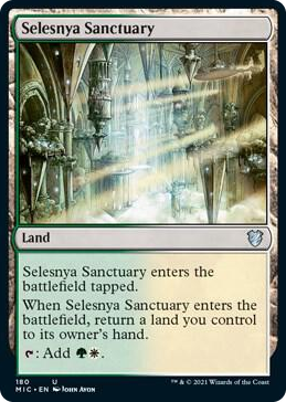 0180 Selesnya Sanctuary U Commander: Innistrad: Midnight Hunt