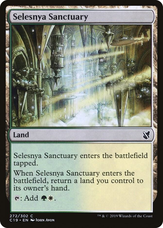 0272 Selesnya Sanctuary C Commander 2019