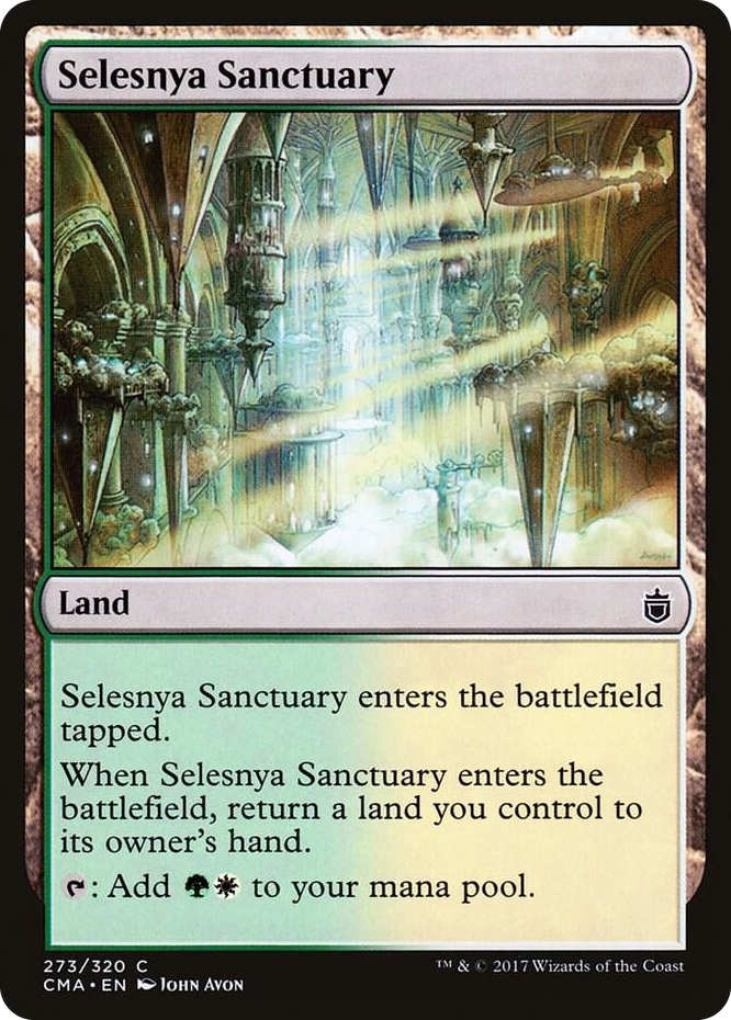 Selesnya Sanctuary #273 C - Commander Anthology Pokemon card