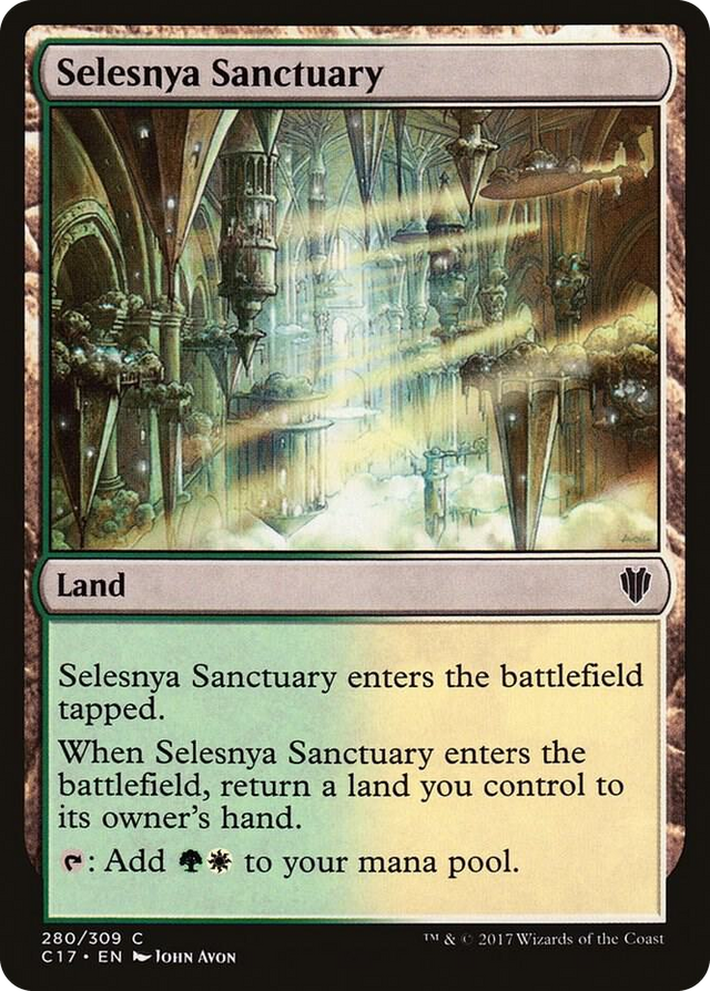 0280 Selesnya Sanctuary C Commander 2017