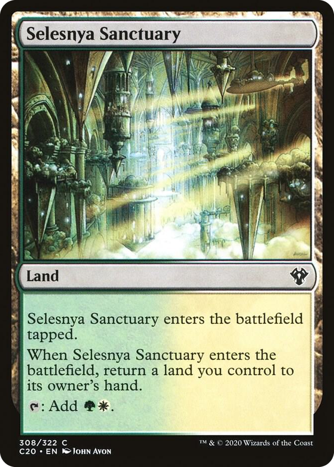 0308 Selesnya Sanctuary C Commander 2020