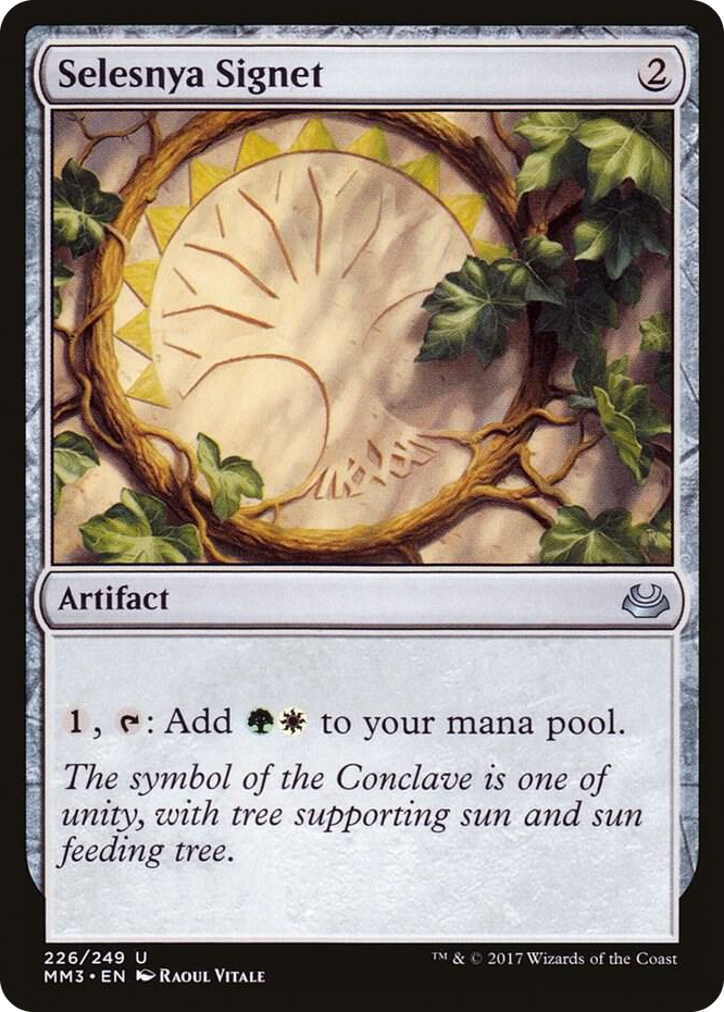 Selesnya Signet #226 U - Modern Masters 2017 Pokemon card