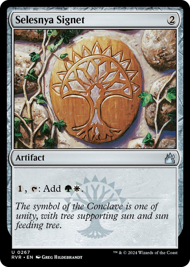 0267 Selesnya Signet U Ravnica Remastered