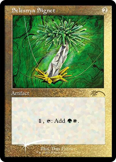 Selesnya Signet (Foil Etched) #290 C - Secret Lair Drop Series Pokemon card