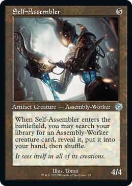 0051 Self-Assembler U The Brothers' War: Retro Frame Artifacts
