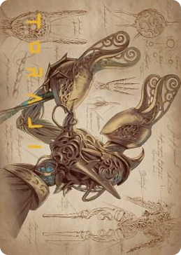 0077 Self-Assembler Art Card (Gold-Stamped Signature) S Art Series: The Brothers' War