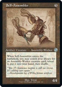 0114 Self-Assembler (Schematic) U The Brothers' War: Retro Frame Artifacts