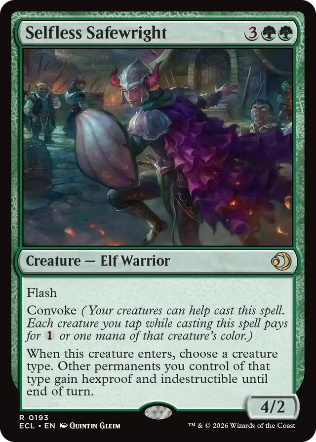 0193 Selfless Safewright R Lorwyn Eclipsed