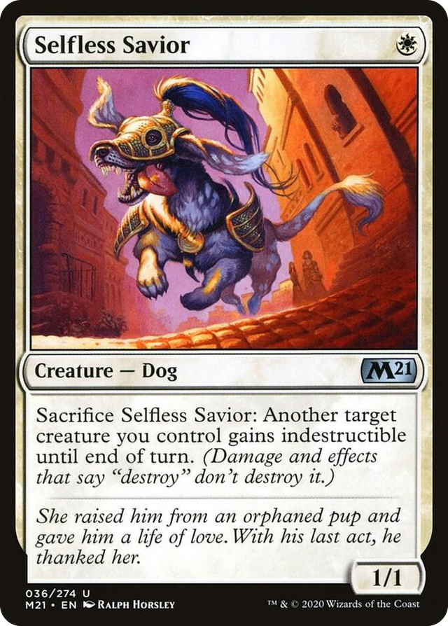 0036 Selfless Savior U Core Set 2021
