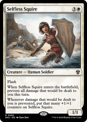 0082 Selfless Squire R Commander: Murders at Karlov Manor