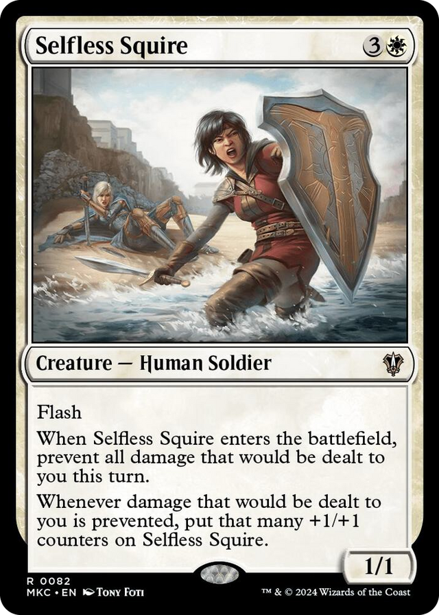0082 Selfless Squire R Commander: Murders at Karlov Manor