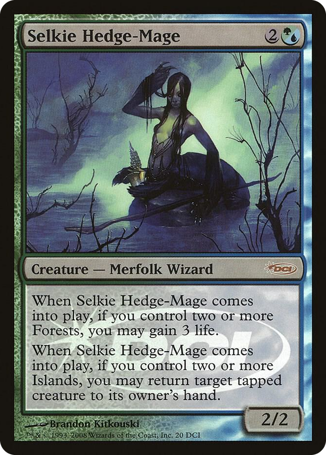Selkie Hedge-Mage #20 P - WPN & Gateway Promos Pokemon card