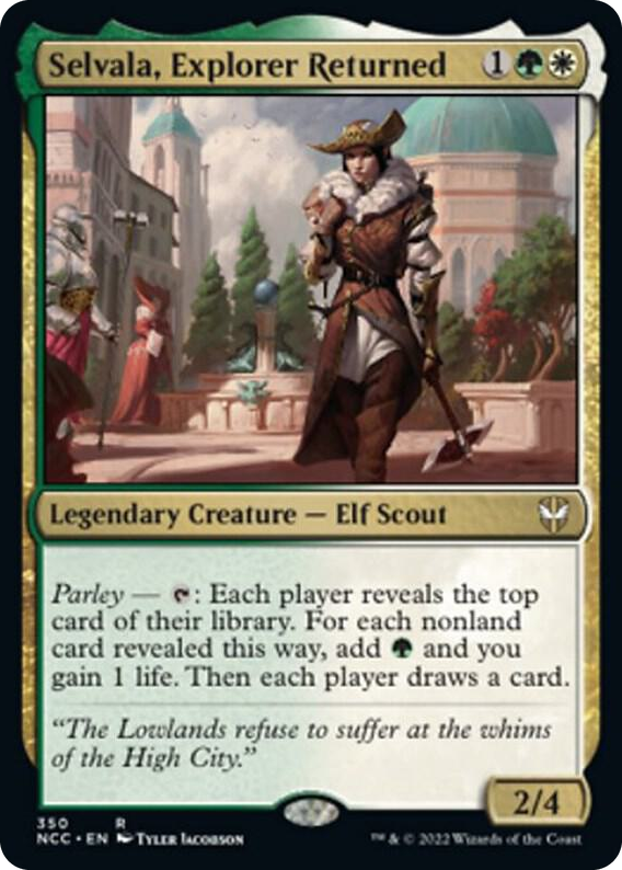 0350 Selvala, Explorer Returned R Commander: Streets of New Capenna