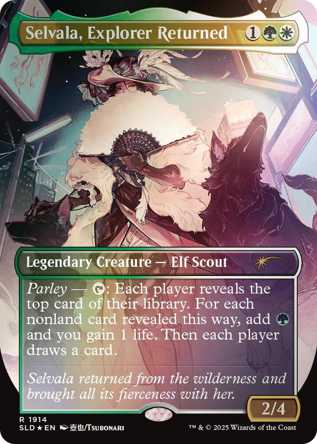 1914 Selvala, Explorer Returned (Rainbow Foil) R Secret Lair Drop Series