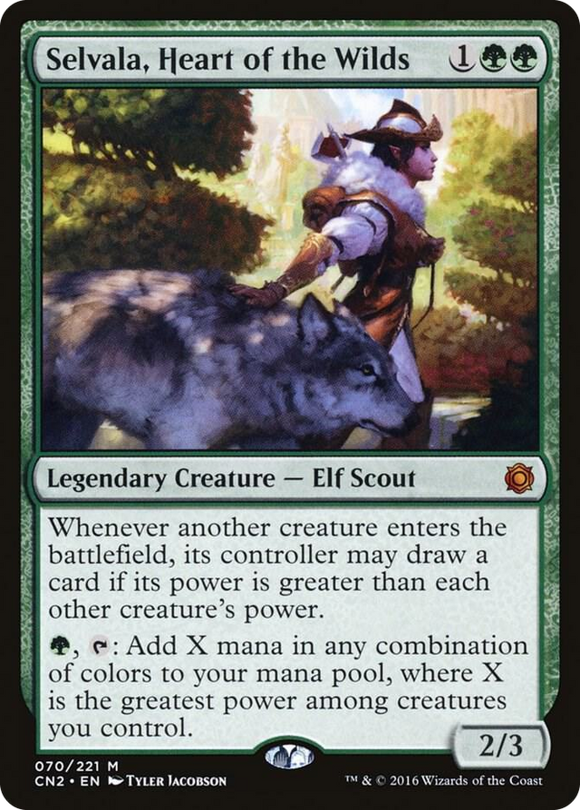 0070 Selvala, Heart of the Wilds M Conspiracy: Take the Crown