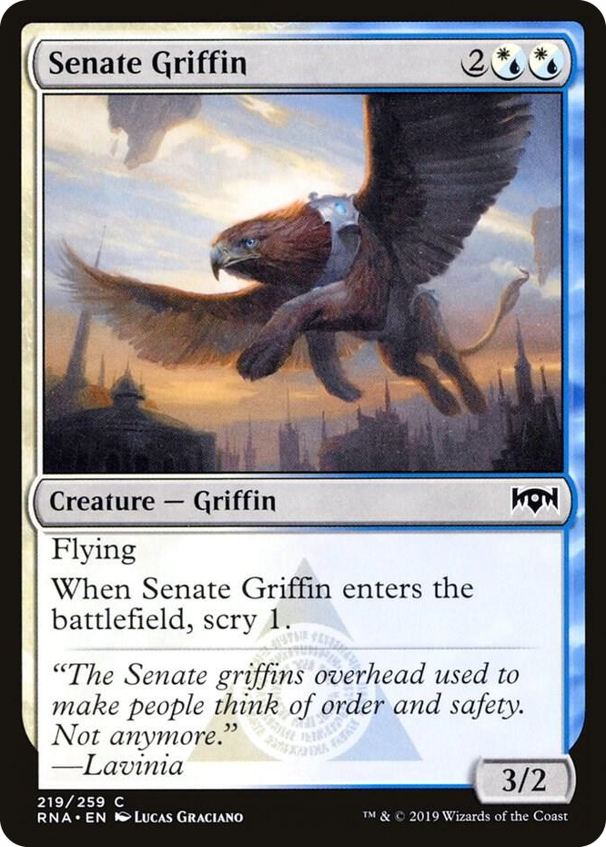 0219 Senate Griffin C Ravnica Allegiance