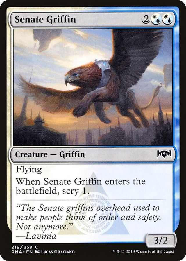 0219 Senate Griffin C Ravnica Allegiance