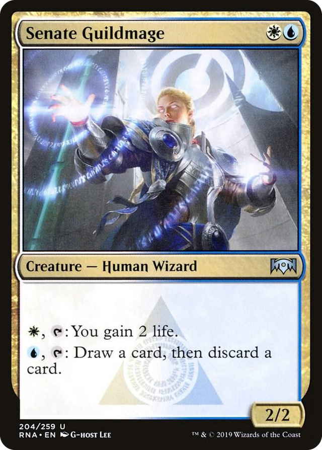 0204 Senate Guildmage U Ravnica Allegiance