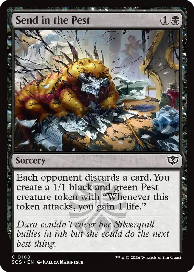 0100 Send in the Pest C Secrets of Strixhaven