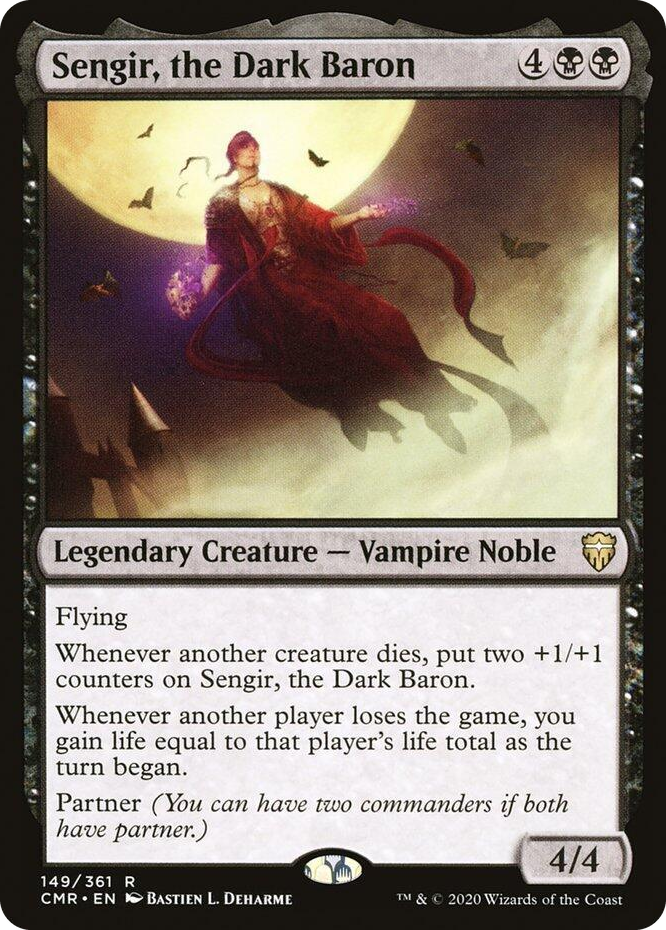 0149 Sengir, the Dark Baron R Commander Legends