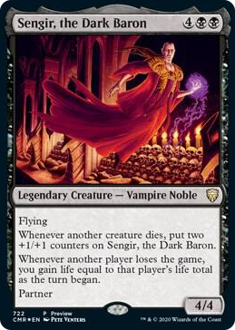 Sengir, the Dark Baron (Alternate Art) #722 P - Prerelease Cards Pokemon card