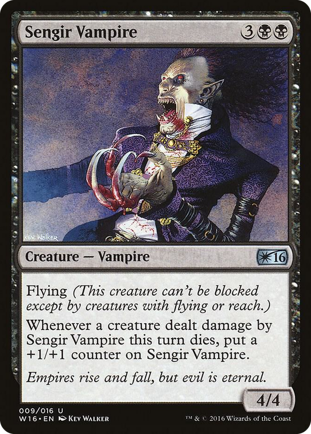0009 Sengir Vampire U Welcome Deck 2016