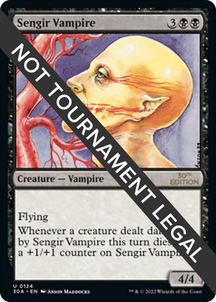 0124 Sengir Vampire U 30th Anniversary Edition