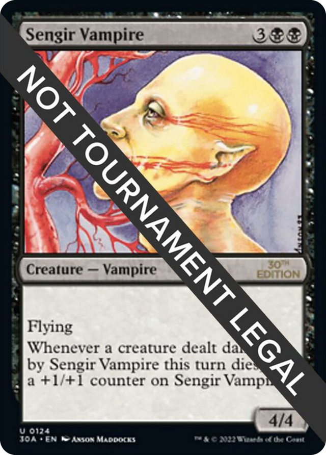 0124 Sengir Vampire U 30th Anniversary Edition