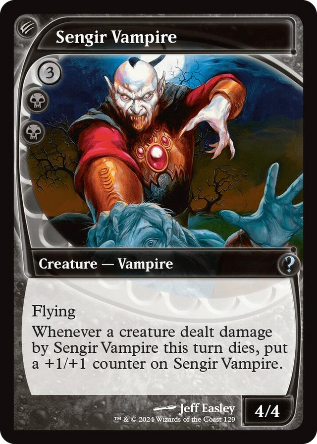 0129 Sengir Vampire (Future Sight) U Mystery Booster 2