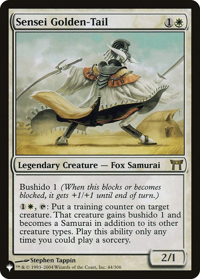 Sensei Golden-Tail #44 R - The List Reprints Pokemon card