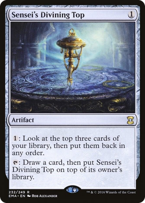 0232 Sensei's Divining Top R Eternal Masters
