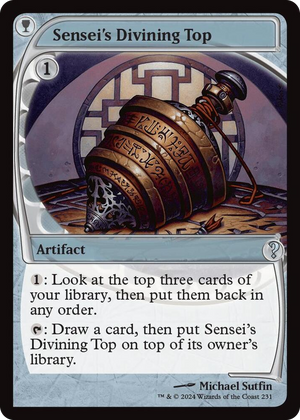0231 Sensei's Divining Top (Future Sight) U Mystery Booster 2