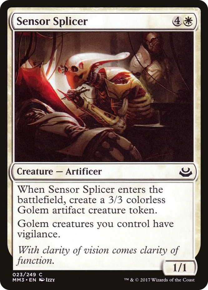 Sensor Splicer #23 C - Modern Masters 2017 Pokemon card